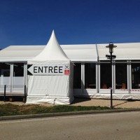 Restaurant temporaire aménagé