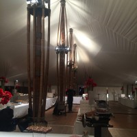 Chapiteau bambou de 600m² (15x40m)