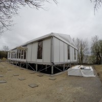 Structure 10x20m sur pilotis