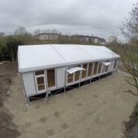 Structure de 200m² surélevée