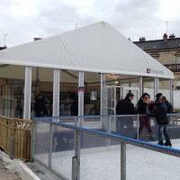 Patinoire de Dijon, structure d'accueil de 100m²