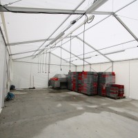 intérieur de la structure 8x12m H3