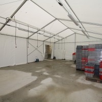 intérieur de la structure 8x12m H3