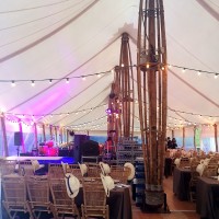 Mariage sous Chapiteau bambou de 300m² (10x30m)