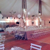 Mariage sous Chapiteau bambou de 375m² (15x25m)