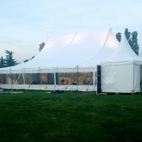 Evénement d'entreprise sous Chapiteau bambou de 375m² (15x25m) au golf de Lyon